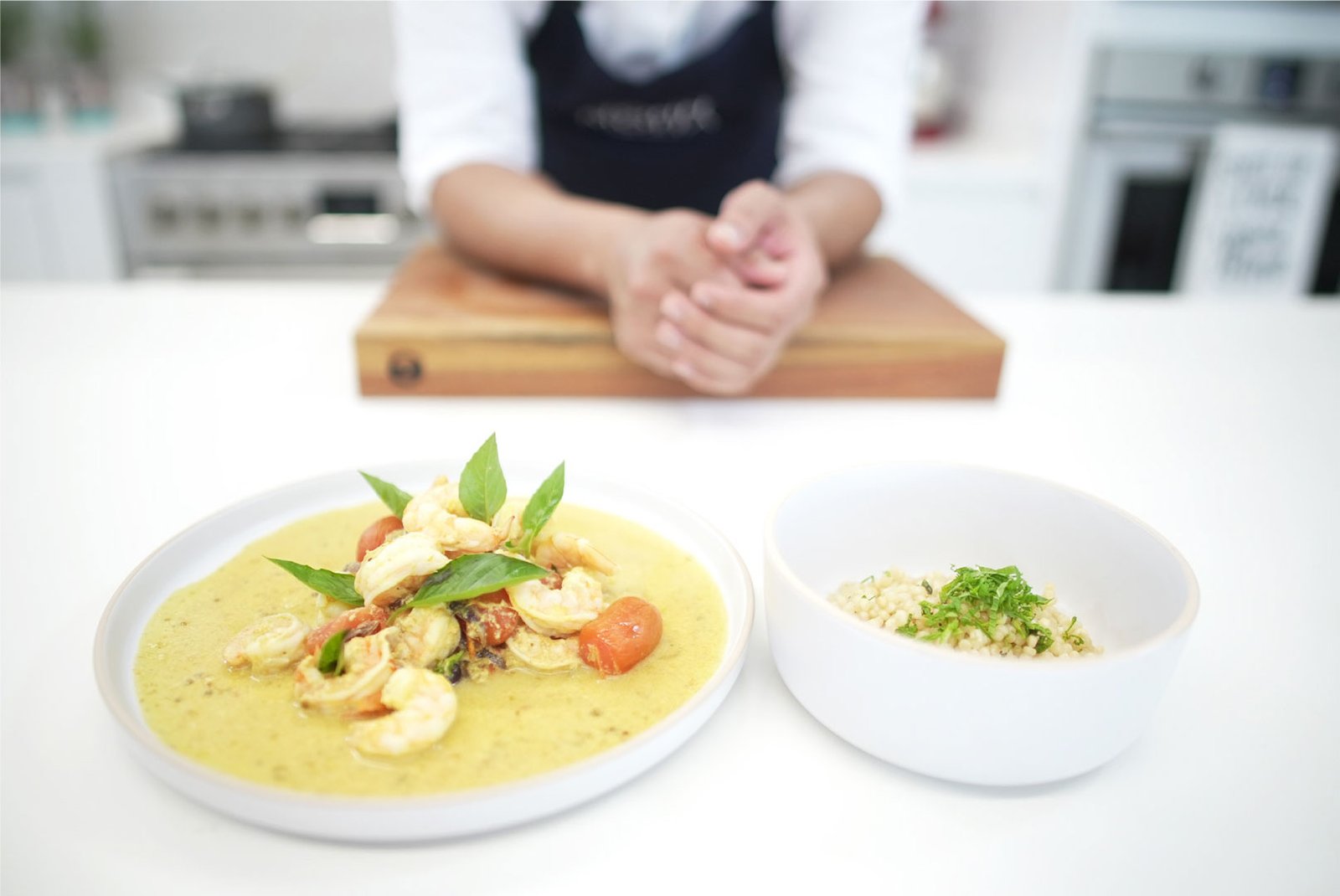 Camarones al Curry