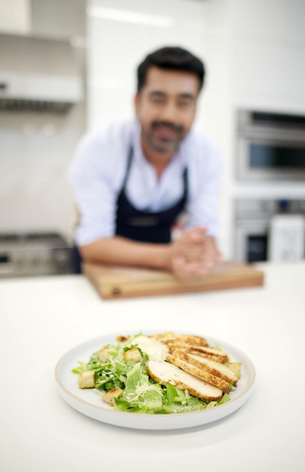 Ensalada César con Pechuga de Pollo al Horno | Chef John Motta