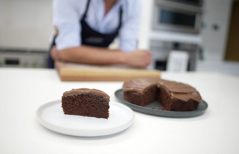 Torta de chocolate con ganache