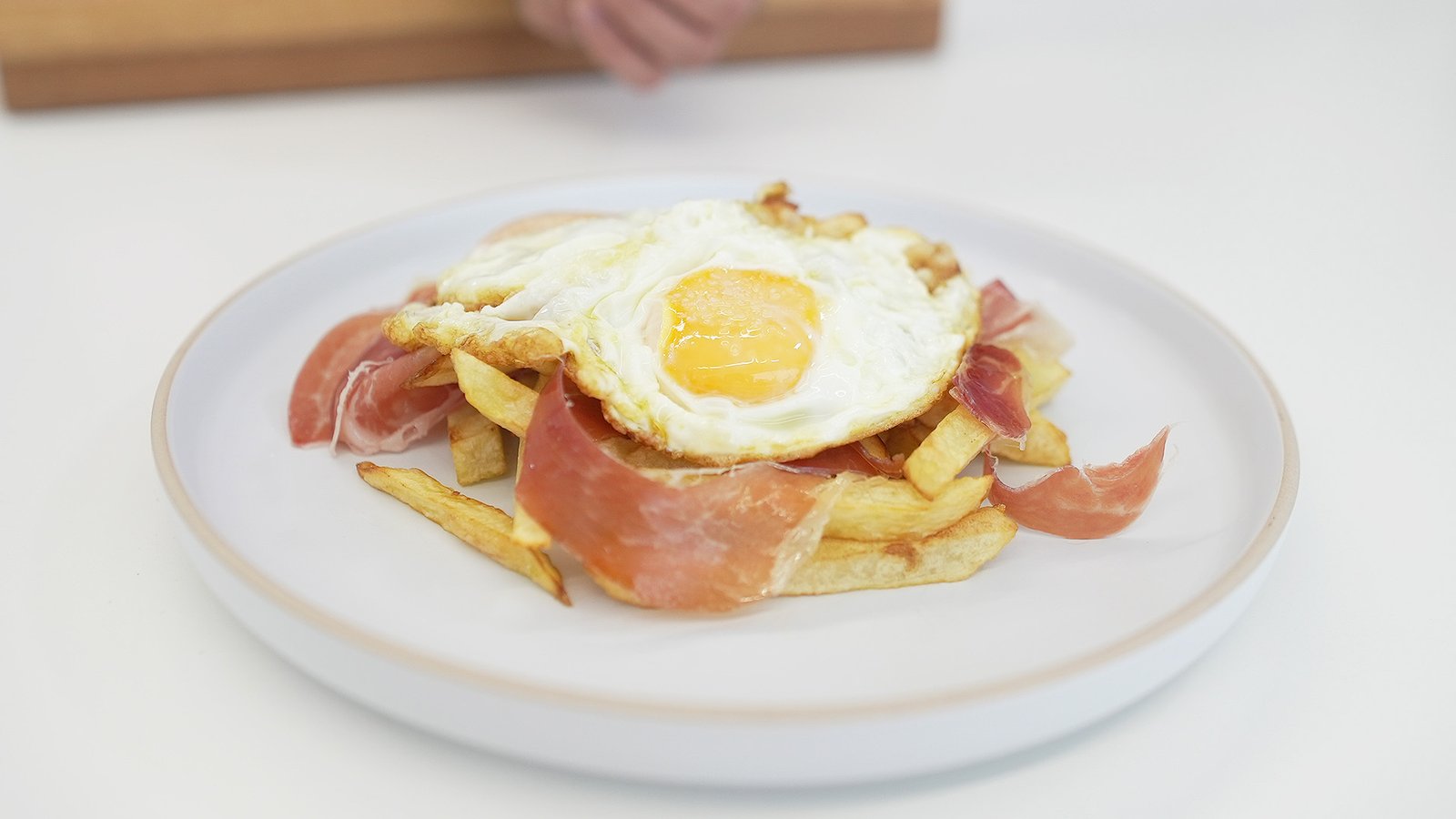 Huevos Rotos al Estilo Chef